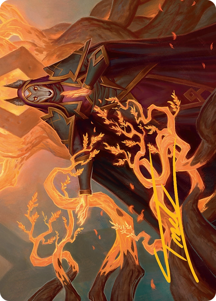 Abzan Devotee Art Card (10/54) [Tarkir: Dragonstorm Art Series] | Tabernacle Games