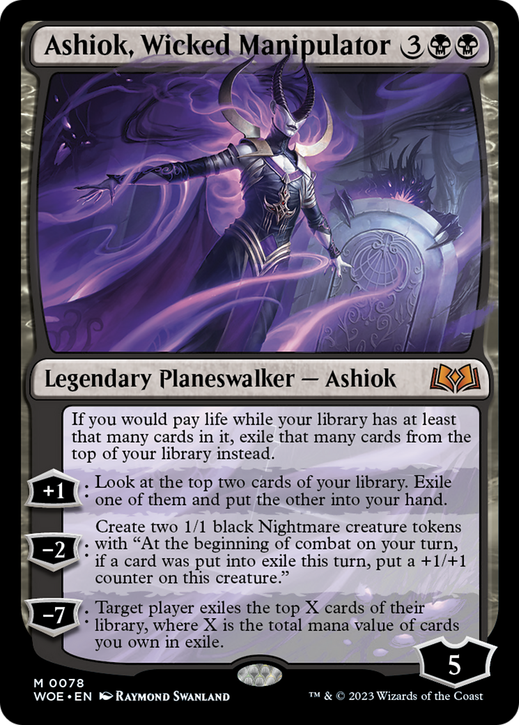 Ashiok, Wicked Manipulator [Wilds of Eldraine] | Tabernacle Games