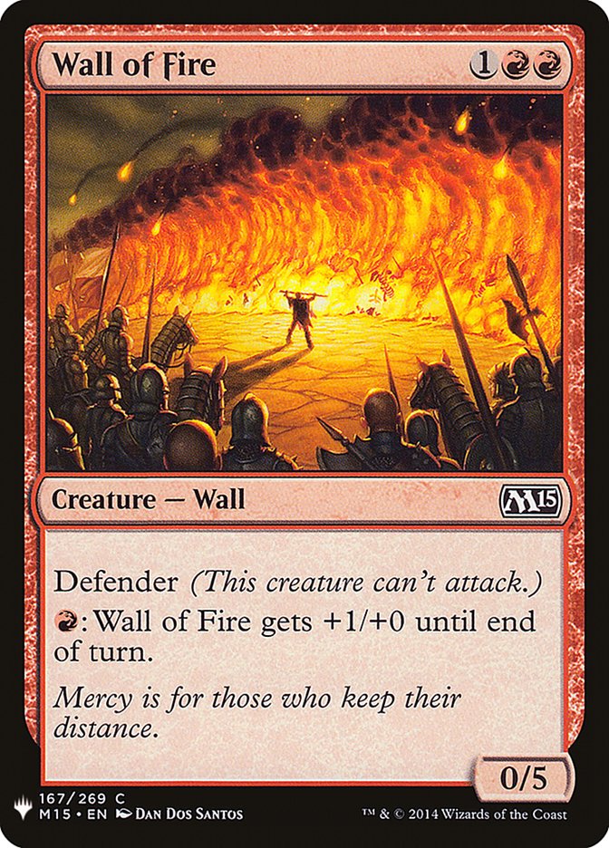 Wall of Fire [Mystery Booster] | Tabernacle Games