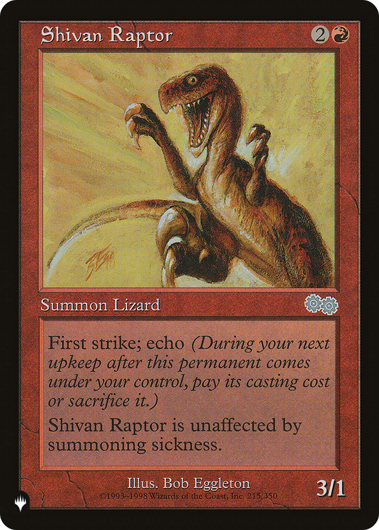 Shivan Raptor [The List] | Tabernacle Games