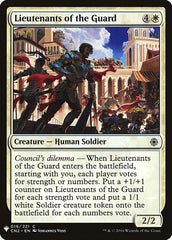 Lieutenants of the Guard [Mystery Booster] | Tabernacle Games