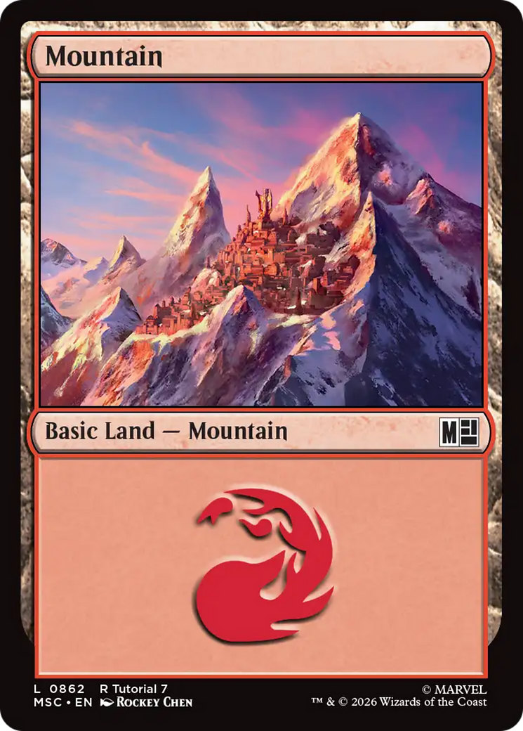 Mountain (0862) [Marvel Super Heroes Commander] | Tabernacle Games