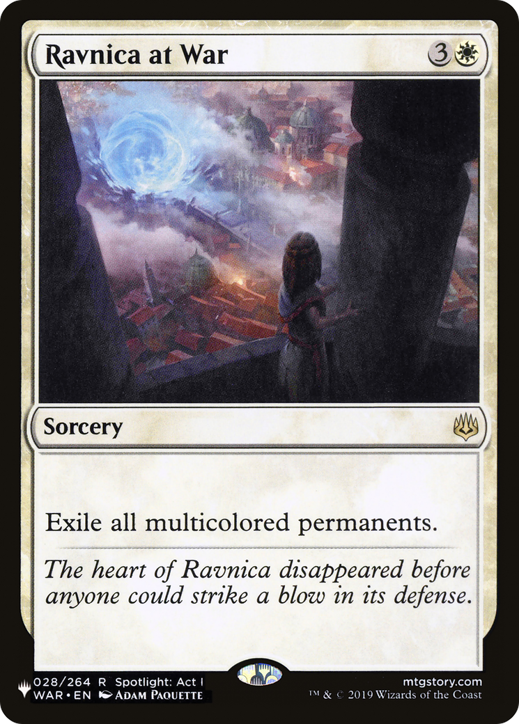 Ravnica at War [The List] | Tabernacle Games