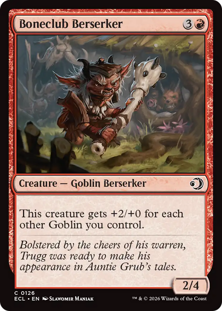 Boneclub Berserker [Lorwyn Eclipsed] | Tabernacle Games