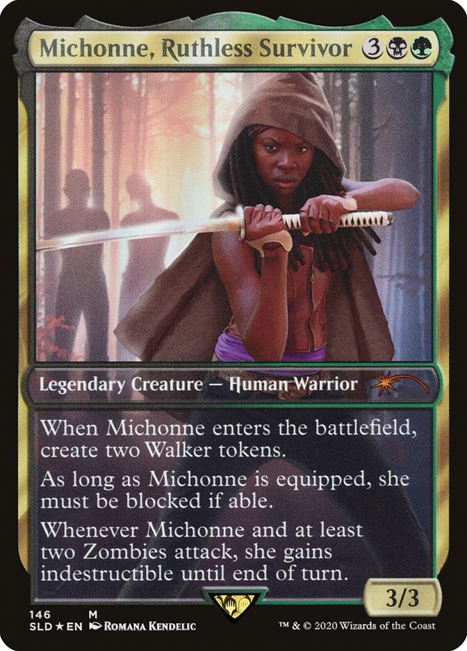 Michonne, Ruthless Survivor [Secret Lair Drop Series] | Tabernacle Games