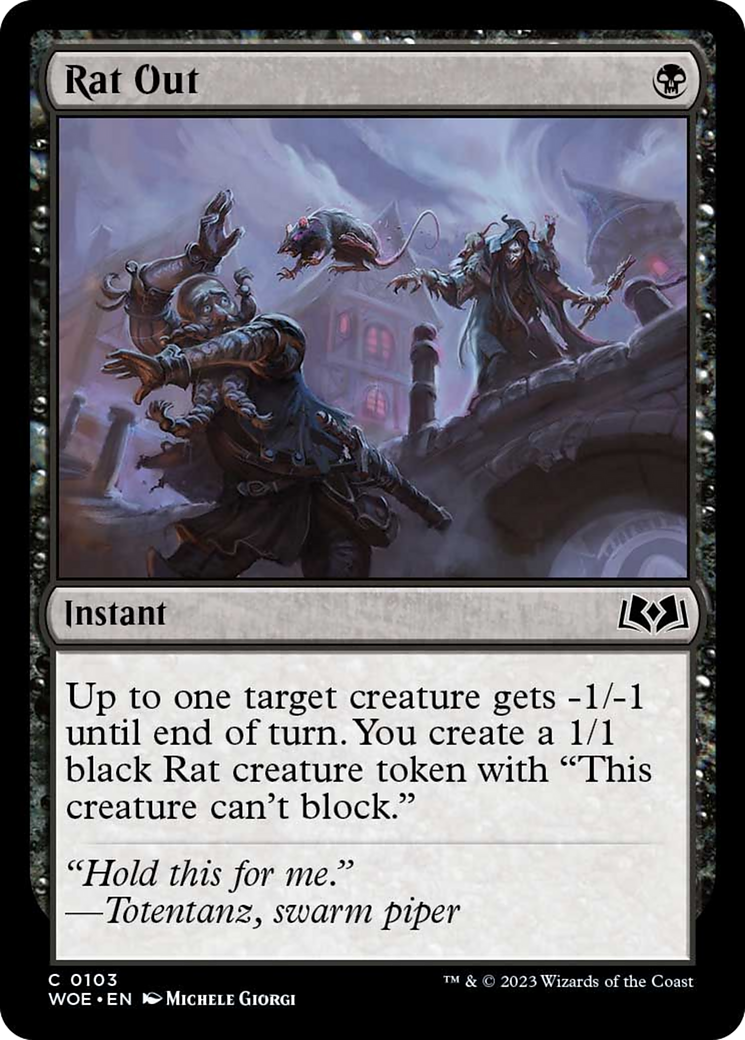 Rat Out [Wilds of Eldraine] | Tabernacle Games