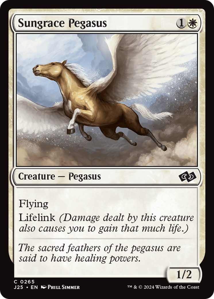 Sungrace Pegasus [Foundations Jumpstart] | Tabernacle Games