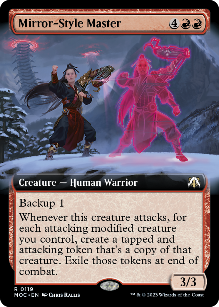 Mirror-Style Master (Extended Art) [March of the Machine Commander] | Tabernacle Games