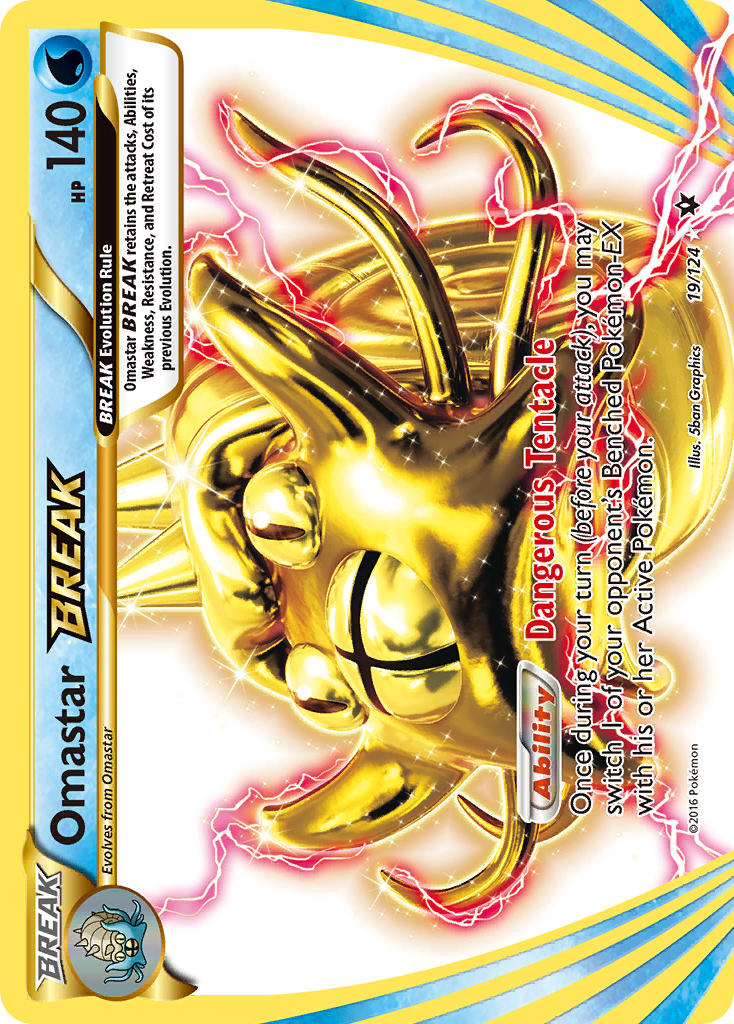 Omastar BREAK (19/124) [XY: Fates Collide] | Tabernacle Games