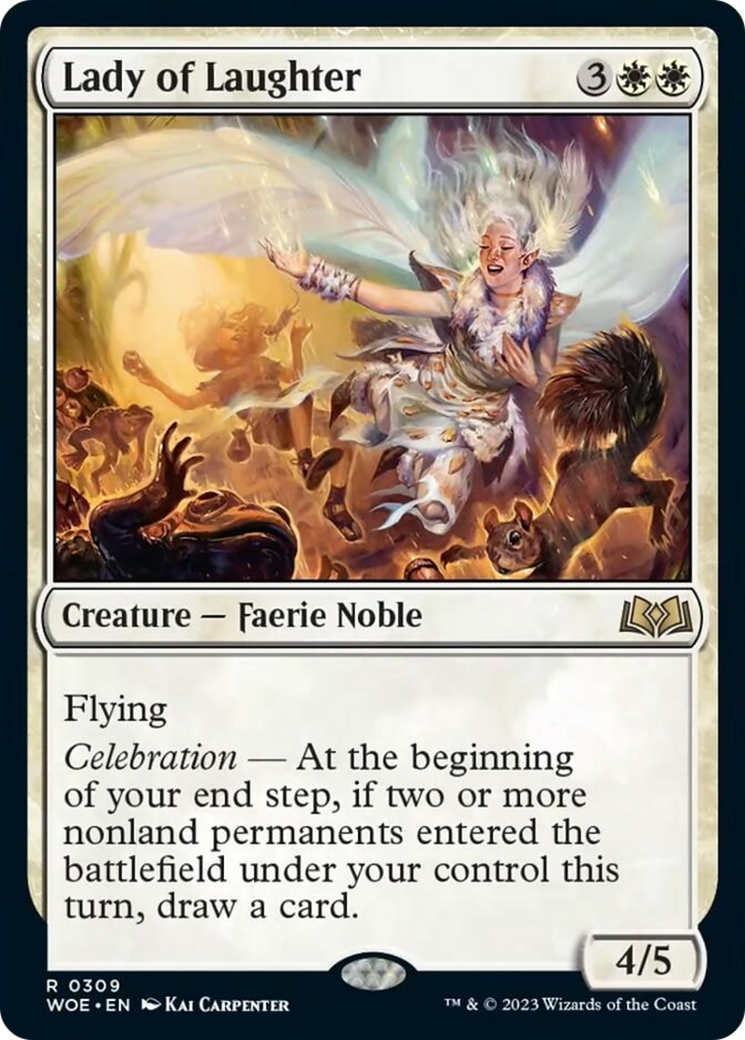 Lady of Laughter [Wilds of Eldraine] | Tabernacle Games