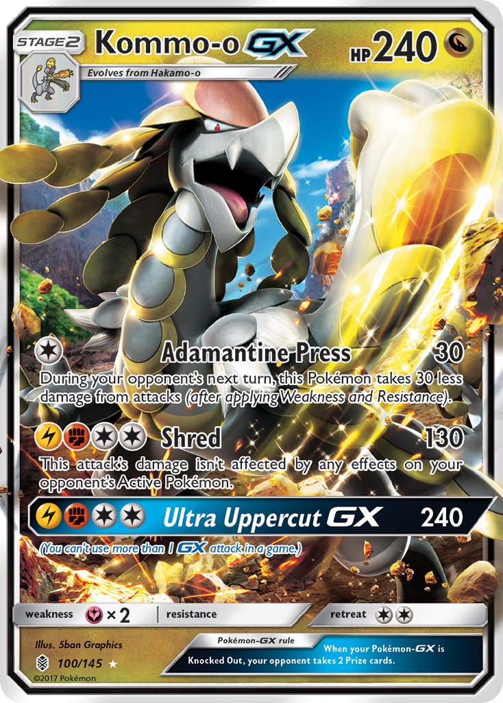 Kommo-o GX (100/145) [Sun & Moon: Guardians Rising] | Tabernacle Games