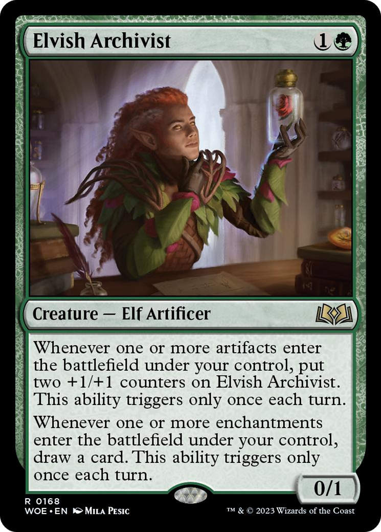 Elvish Archivist [Wilds of Eldraine] | Tabernacle Games