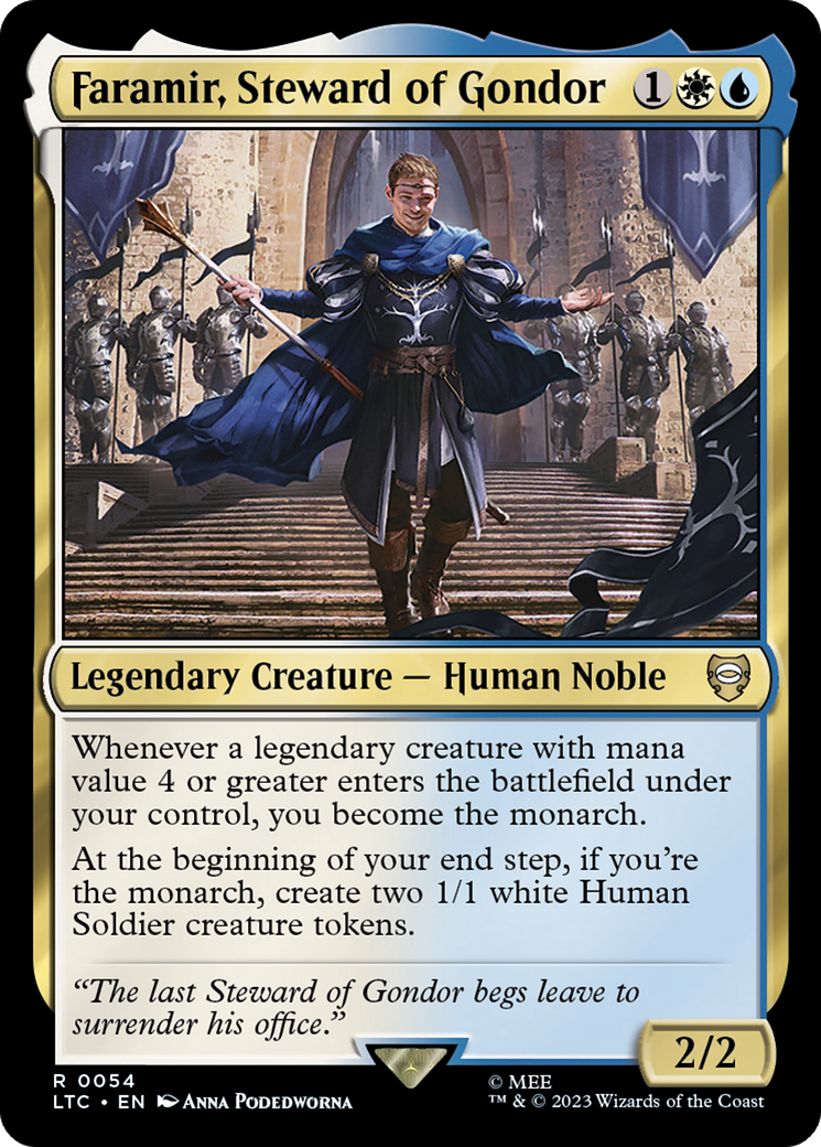 Faramir, Steward of Gondor [The Lord of the Rings: Tales of Middle-Earth Commander] | Tabernacle Games