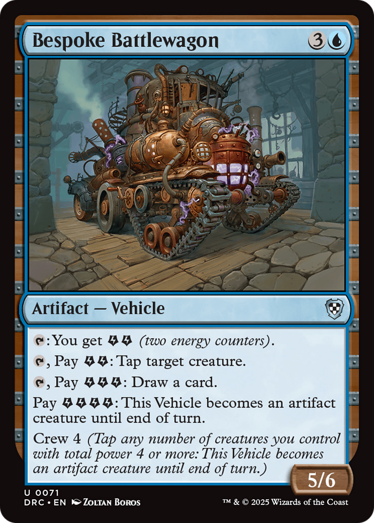 Bespoke Battlewagon [Aetherdrift Commander] | Tabernacle Games