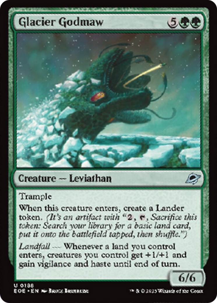 Glacier Godmaw [Edge of Eternities] | Tabernacle Games