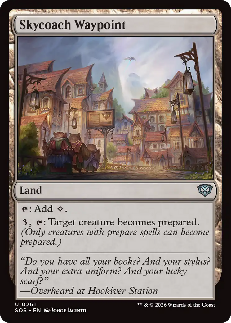 Skycoach Waypoint [Secrets of Strixhaven] | Tabernacle Games