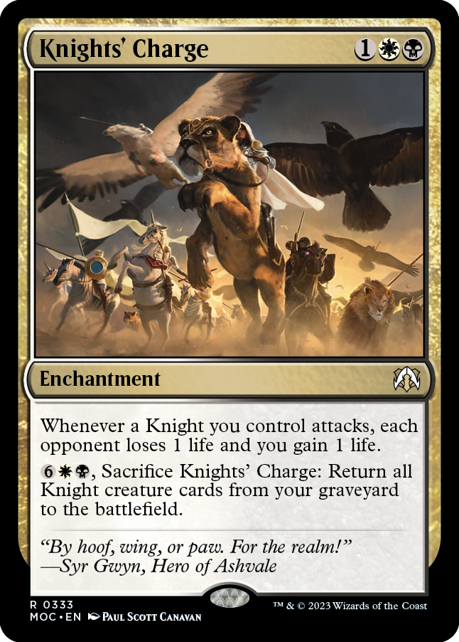 Knights' Charge [March of the Machine Commander] | Tabernacle Games
