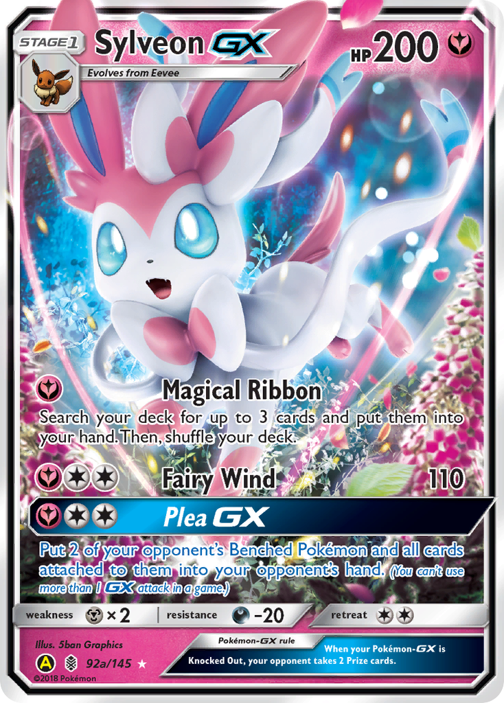 Sylveon GX (92a/145) [Alternate Art Promos] | Tabernacle Games