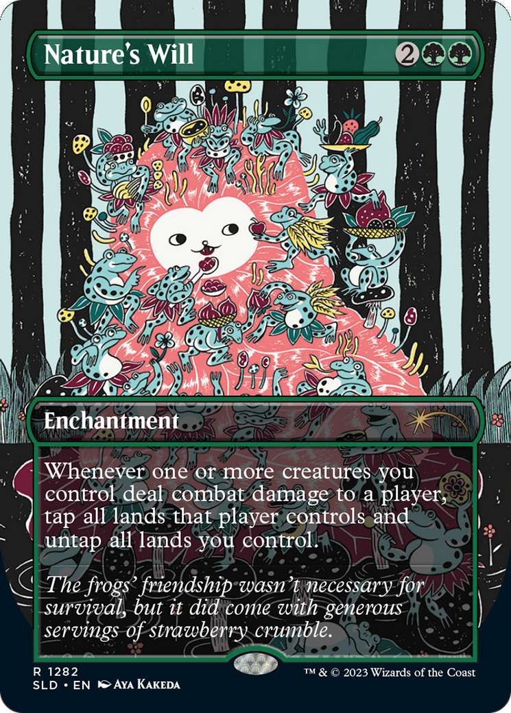 Nature's Will (Borderless) [Secret Lair Drop Series] | Tabernacle Games