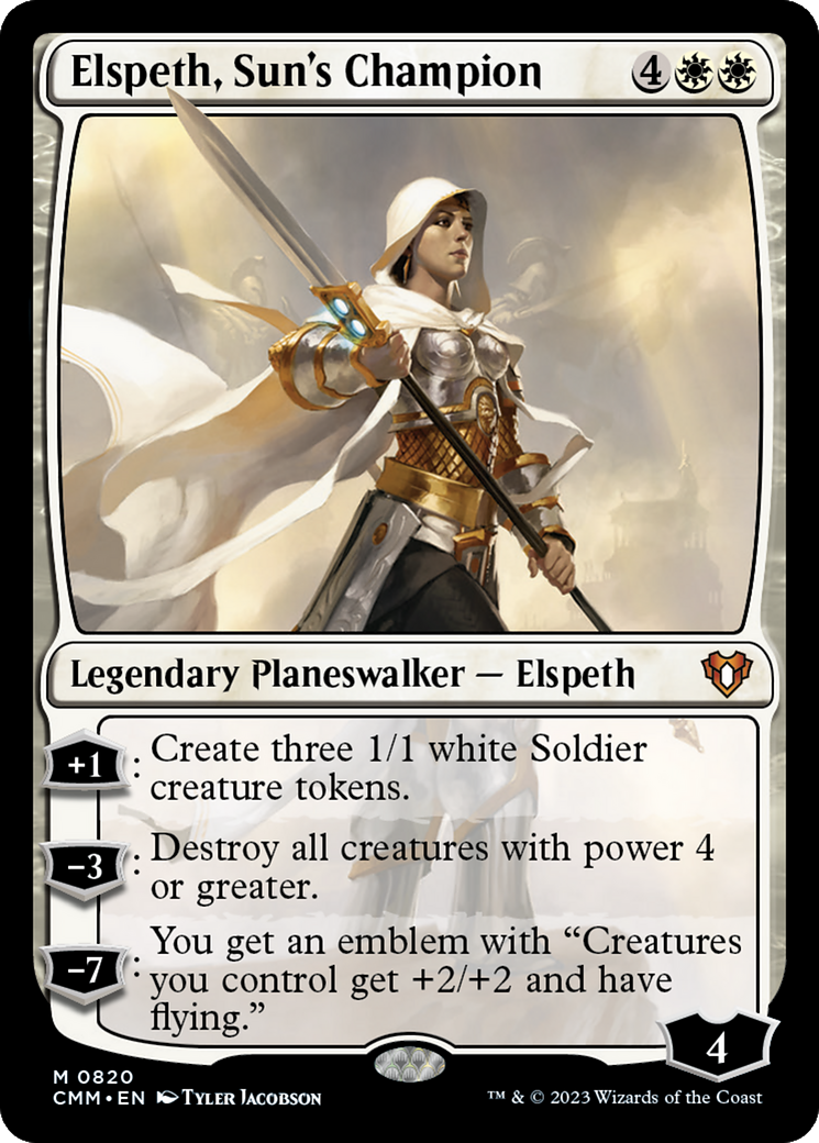 Elspeth, Sun's Champion [Commander Masters] | Tabernacle Games