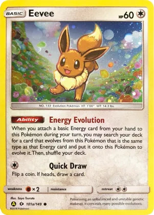 Eevee (101a/149) [Alternate Art Promos] | Tabernacle Games