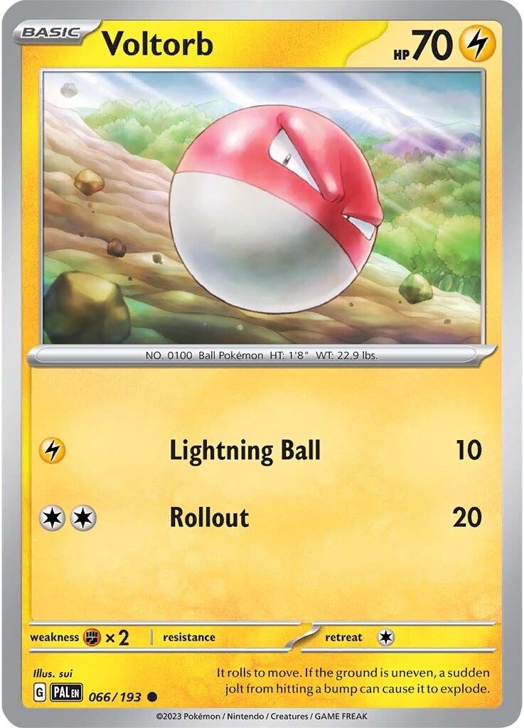 Voltorb (066/193) [Scarlet & Violet: Paldea Evolved] | Tabernacle Games