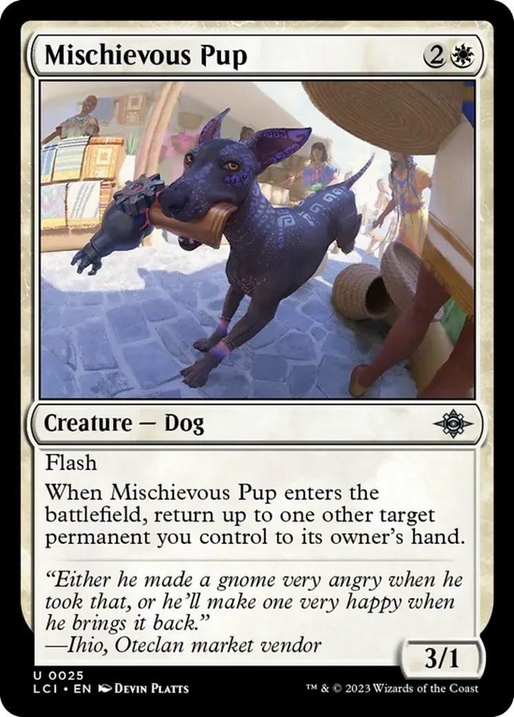 Mischievous Pup [The Lost Caverns of Ixalan] | Tabernacle Games