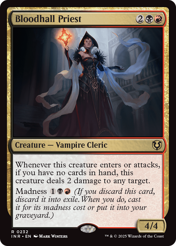 Bloodhall Priest [Innistrad Remastered] | Tabernacle Games