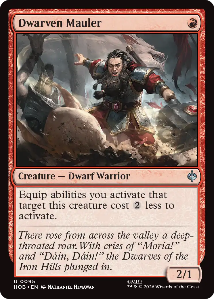 Dwarven Mauler [The Hobbit] | Tabernacle Games