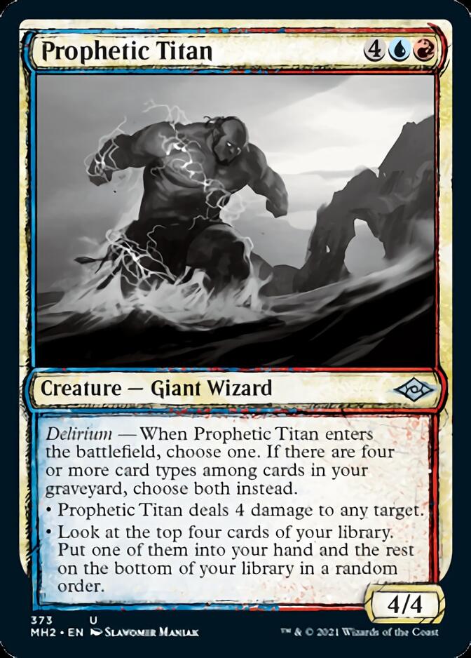 Prophetic Titan (Sketch) [Modern Horizons 2] | Tabernacle Games