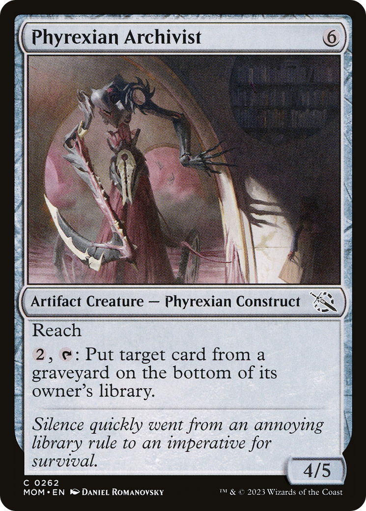 Phyrexian Archivist [March of the Machine] | Tabernacle Games