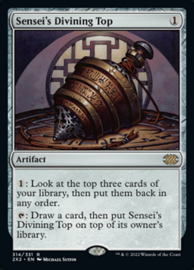 Sensei's Divining Top [Double Masters 2022] | Tabernacle Games