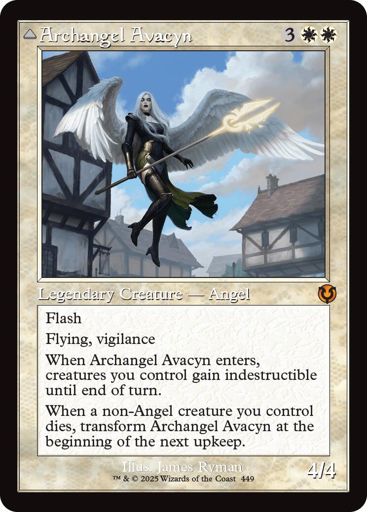 Archangel Avacyn // Avacyn, the Purifier (Retro Frame) [Innistrad Remastered] | Tabernacle Games