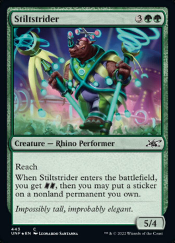 Stiltstrider (Galaxy Foil) [Unfinity] | Tabernacle Games