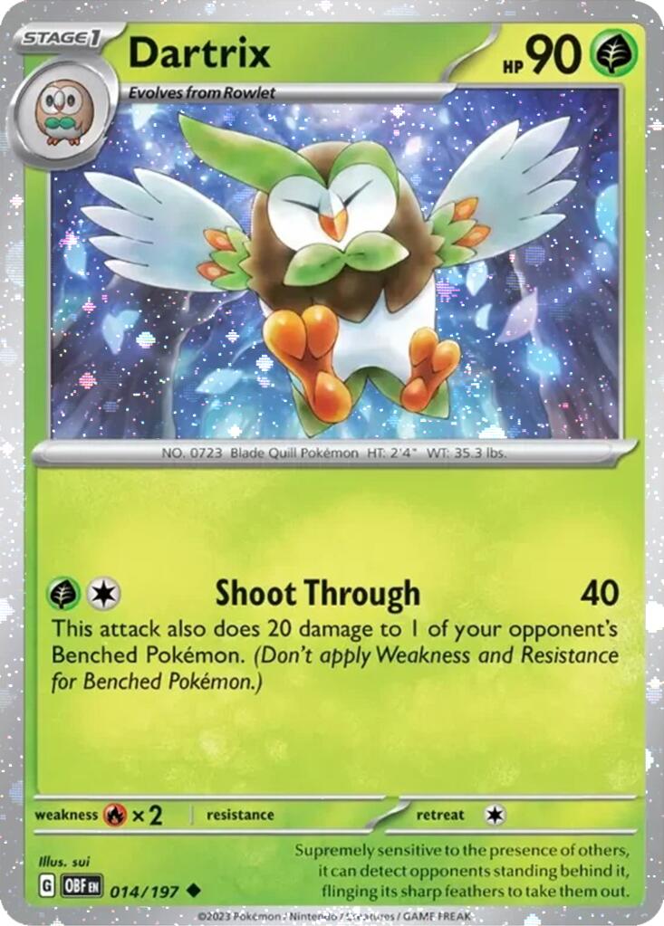 Dartrix (014/197) (Cosmos Holo) [Miscellaneous Cards] | Tabernacle Games