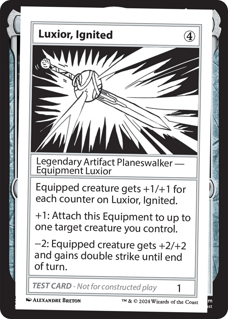 Luxior, Ignited [Mystery Booster 2 Playtest Cards] | Tabernacle Games