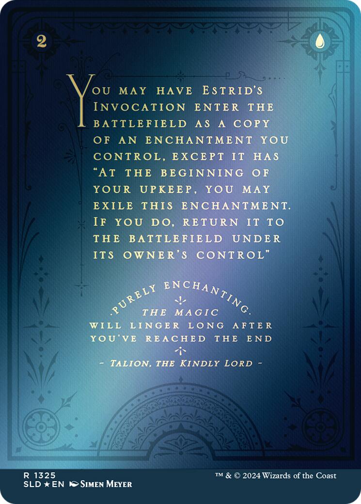 Estrid's Invocation [Secret Lair Drop Series] | Tabernacle Games