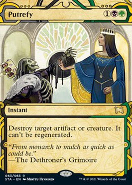 Putrefy (Foil Etched) [Strixhaven: Mystical Archive] | Tabernacle Games