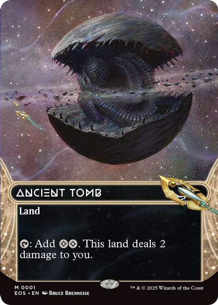 Ancient Tomb (0001) (Borderless) [Edge of Eternities: Stellar Sights] | Tabernacle Games