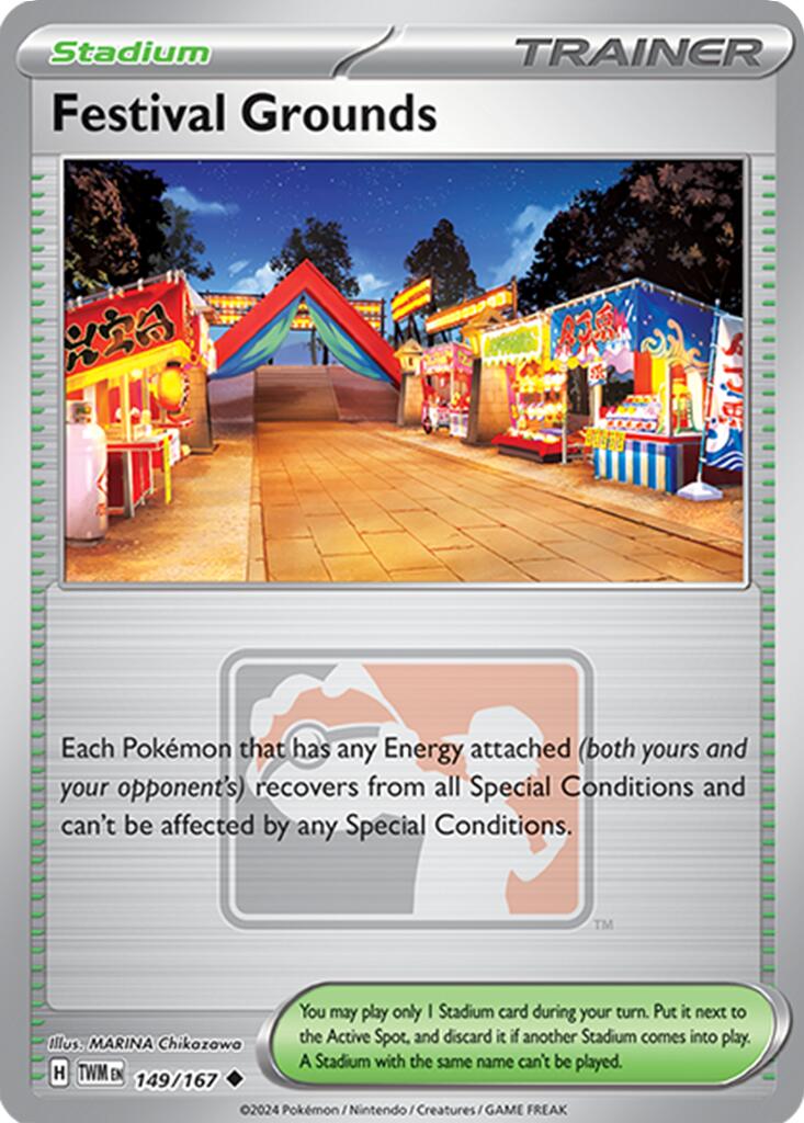 Festival Grounds (149/167) [League & Championship Cards] | Tabernacle Games