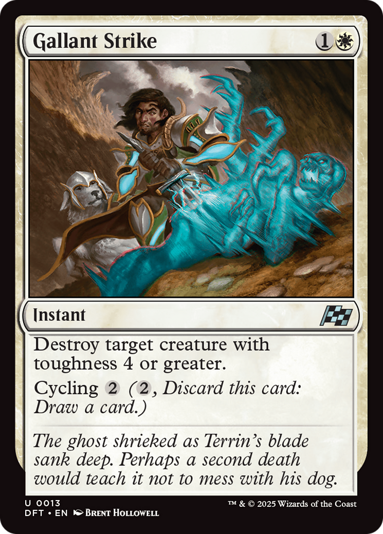 Gallant Strike [Aetherdrift] | Tabernacle Games