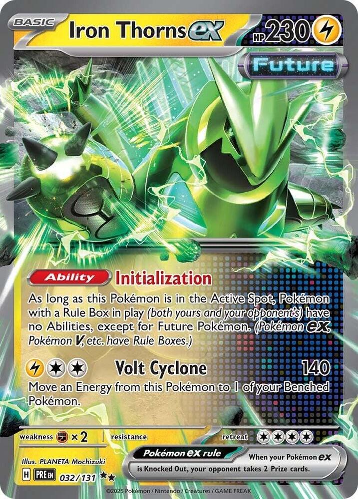 Iron Thorns ex (032/131) [Scarlet & Violet: Prismatic Evolutions] | Tabernacle Games