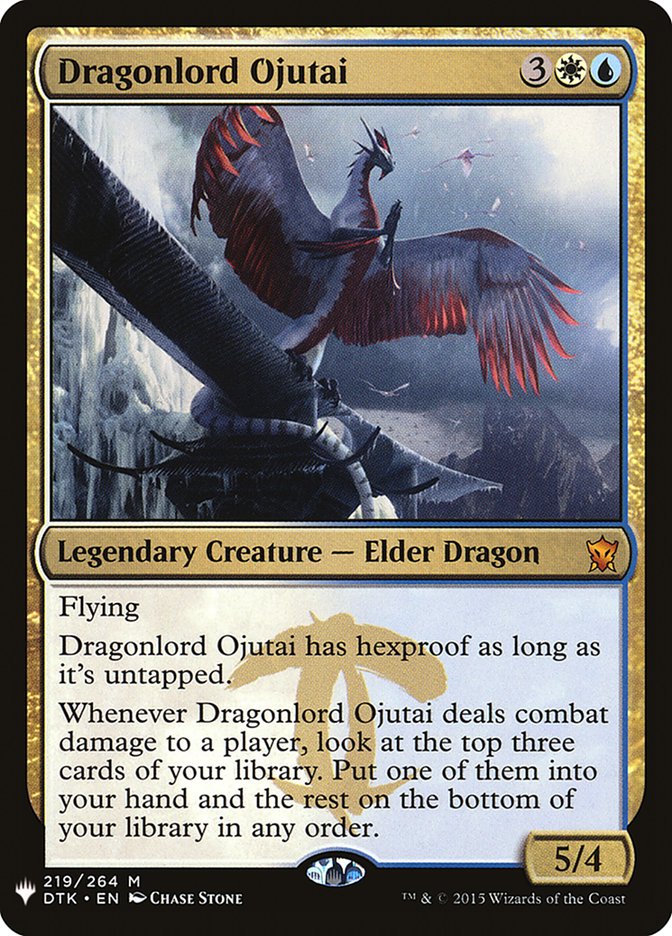 Dragonlord Ojutai [The List] | Tabernacle Games