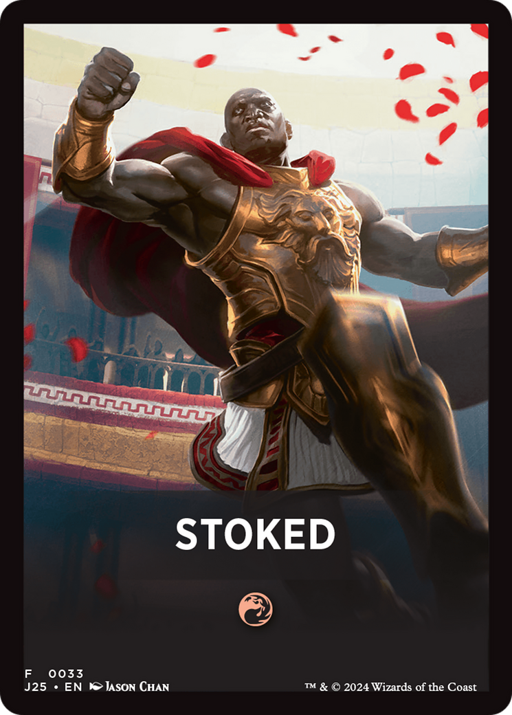 Stoked Theme Card [Foundations Jumpstart Front Cards] | Tabernacle Games