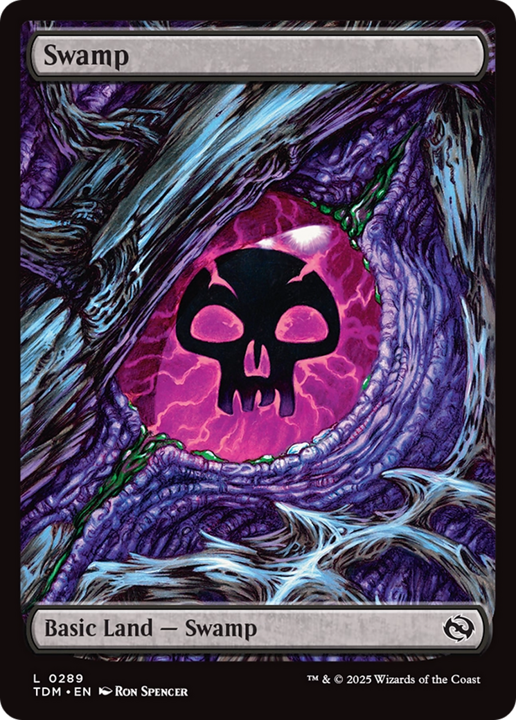 Swamp (0289) [Tarkir: Dragonstorm] | Tabernacle Games