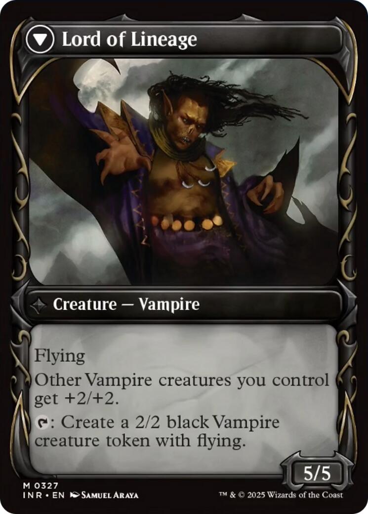 Bloodline Keeper // Lord of Lineage (Showcase) [Innistrad Remastered] | Tabernacle Games