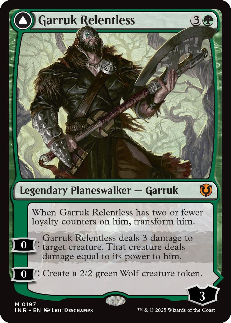 Garruk Relentless // Garruk, the Veil-Cursed [Innistrad Remastered] | Tabernacle Games