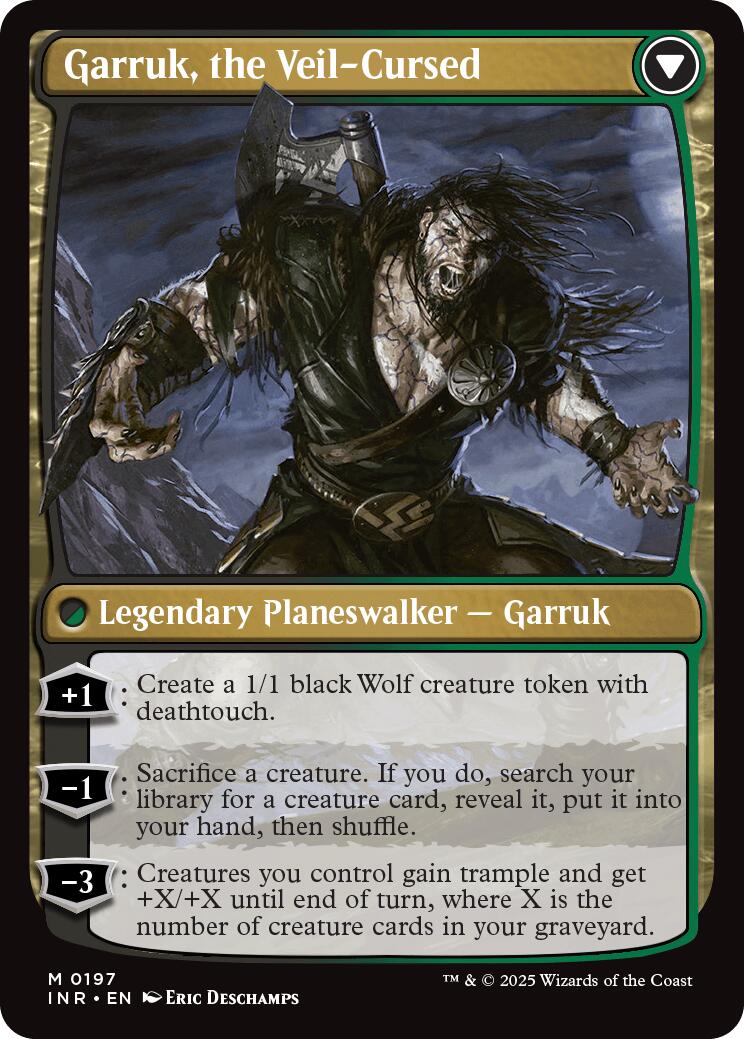 Garruk Relentless // Garruk, the Veil-Cursed [Innistrad Remastered] | Tabernacle Games