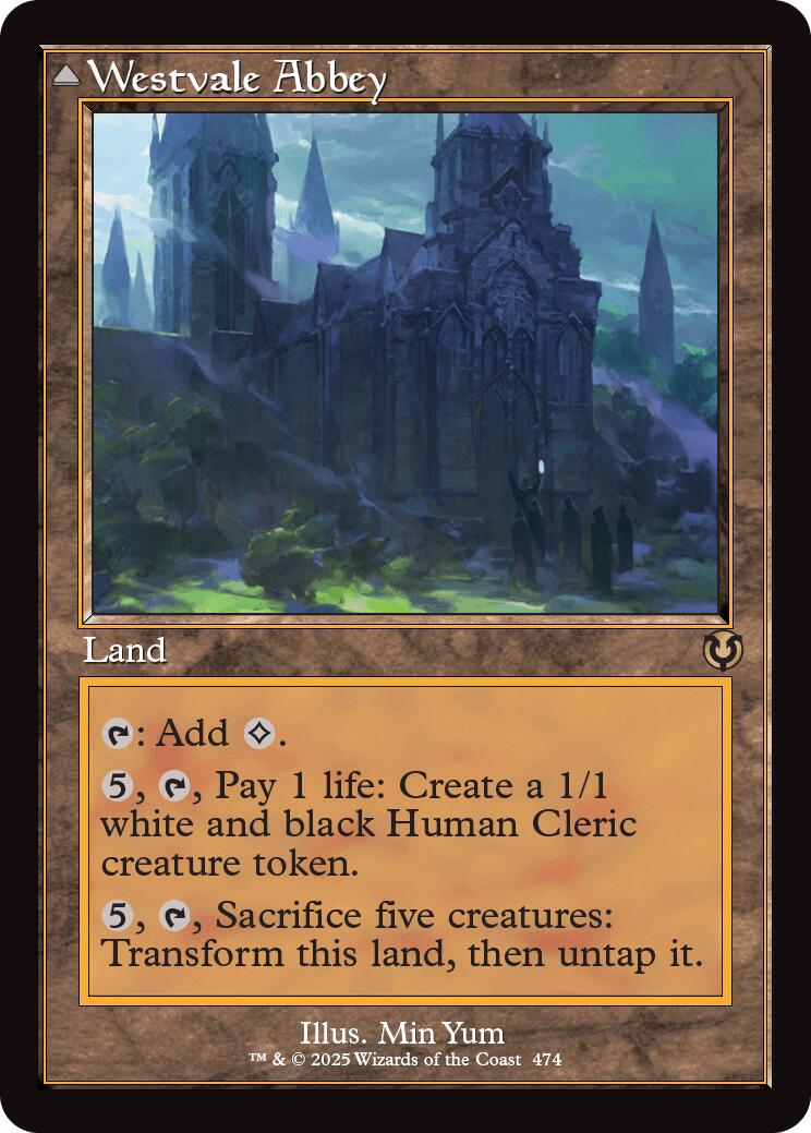 Westvale Abbey // Ormendahl, Profane Prince (Retro Frame) [Innistrad Remastered] | Tabernacle Games