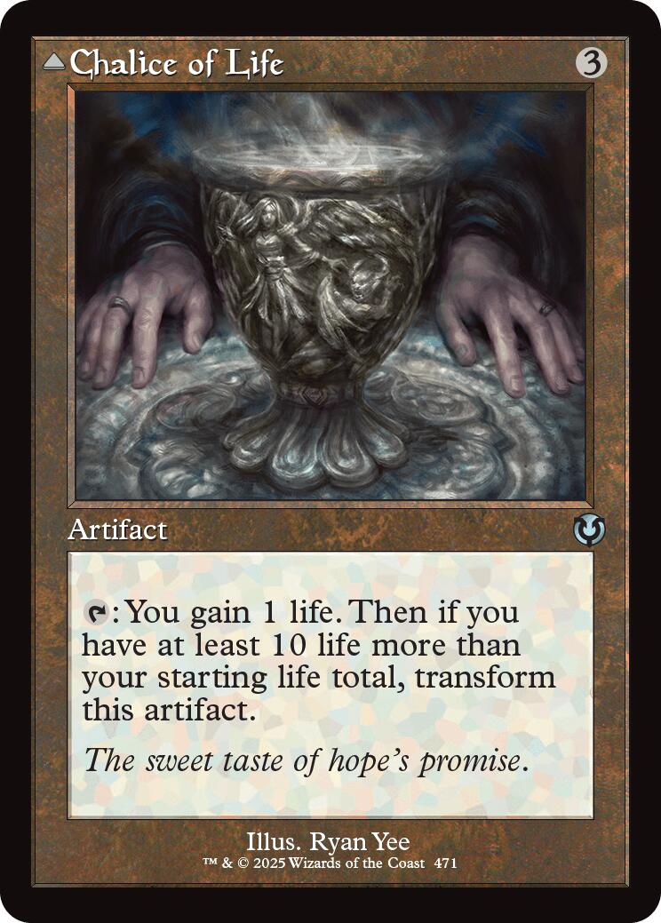 Chalice of Life // Chalice of Death (Retro Frame) [Innistrad Remastered] | Tabernacle Games